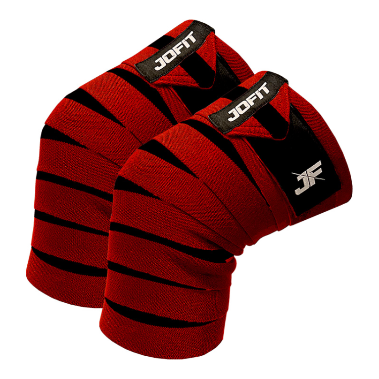 JOFİT KNEE WRAPS KIRMIZI- SİYAH