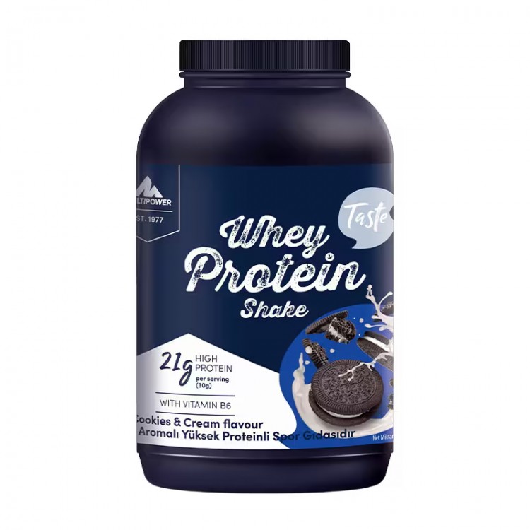MULTİPOWER WHEY PROTEİN SHAKE 900 GR MULTİPOWER WHEY PROTEİN SHAKE 900 GR