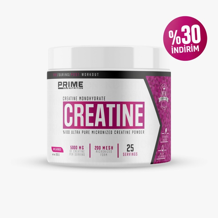 PRİME NUTRİTİON CREATİNE 125 GR