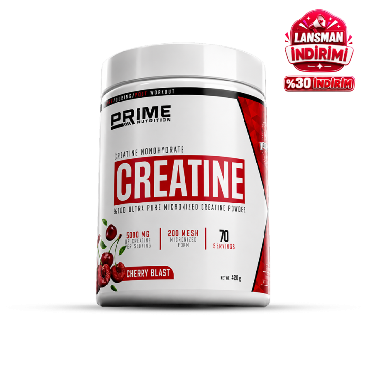 PRİME NUTRİTİON CREATİNE 420 GR CHERRY BLAST PRİME NUTRİTİON CREATİNE 420 GR CHERRY BLAST