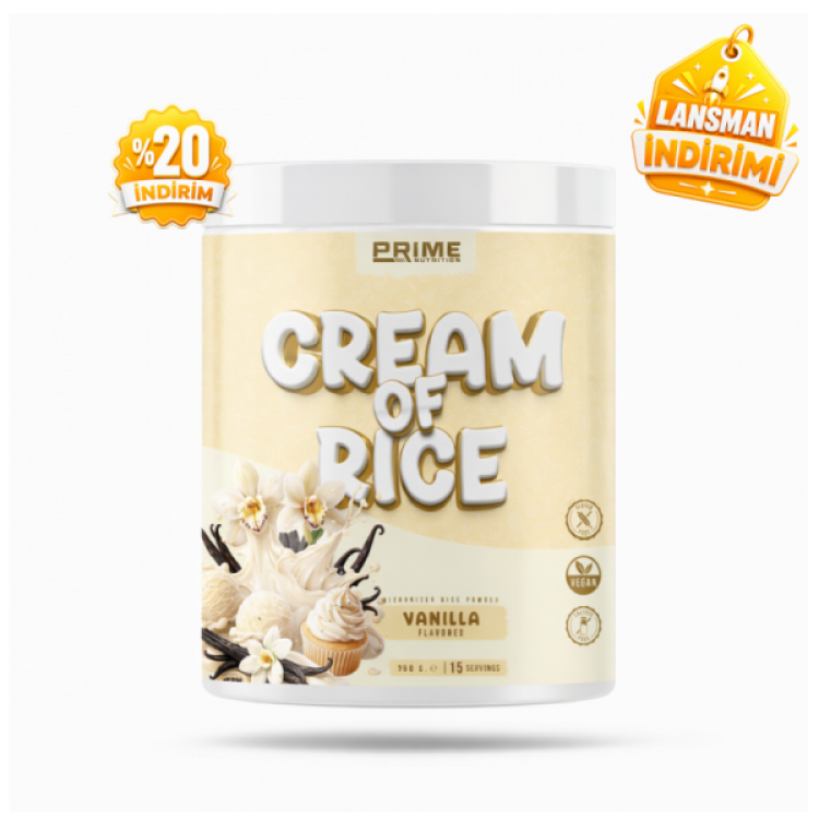 PRİME NUTRİTİON CREAM OF RİCE 750 GR