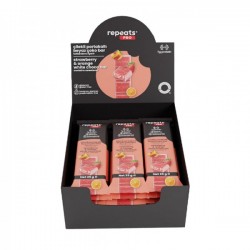 REPEATS PRO ÇİLEKLİ PORTAKALLI BEYAZ ÇOKO BAR 12 X 35 GR REPEATS PRO ÇİLEKLİ PORTAKALLI BEYAZ ÇOKO BAR 12 X 35 GR