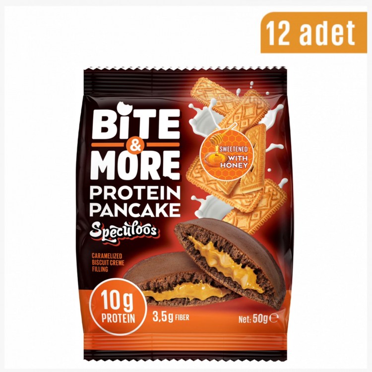 BİTE MORE PROTEİN PANCAKE (50 GR) - 12 ADET