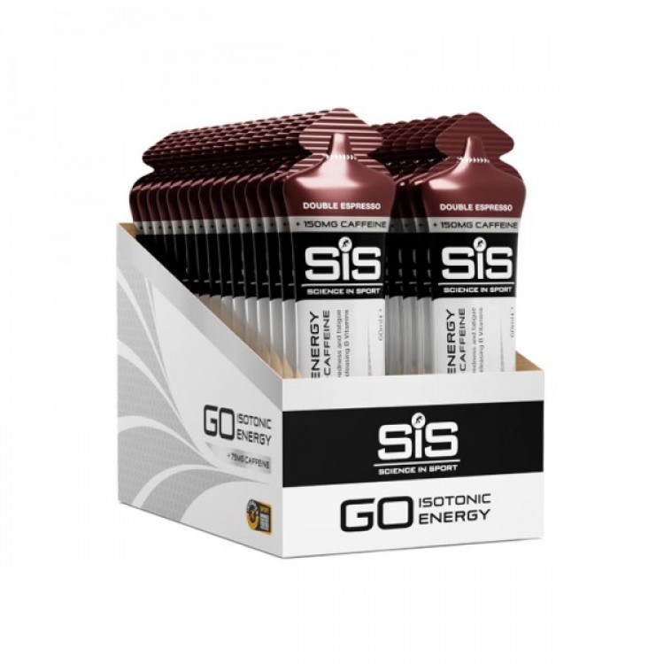 SİS GO ENERG+CAFFEINE GEL 60 ML DOUBLE ESPRESSO 30 ADET