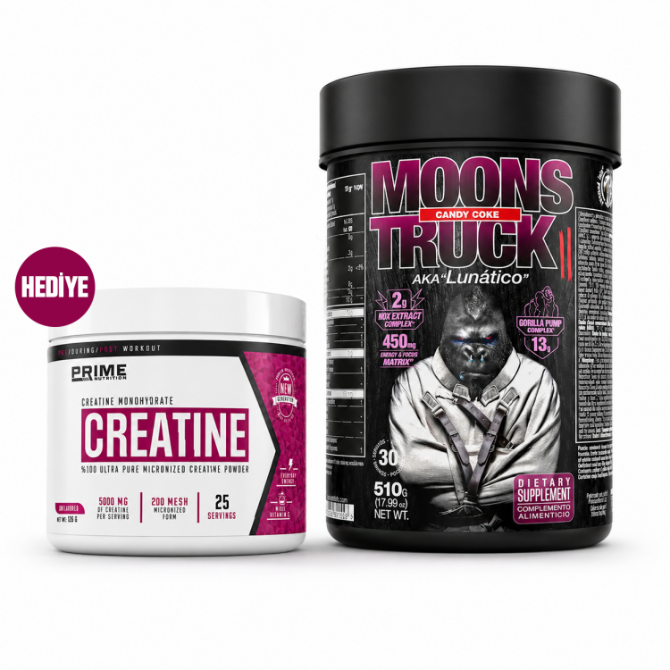 ZOOMAD LABS MOONS TRUCK || - 510 GR + PRIME CREATINE 126 GR ZOOMAD LABS MOONS TRUCK || - 510 GR + PRIME CREATINE 126 GR