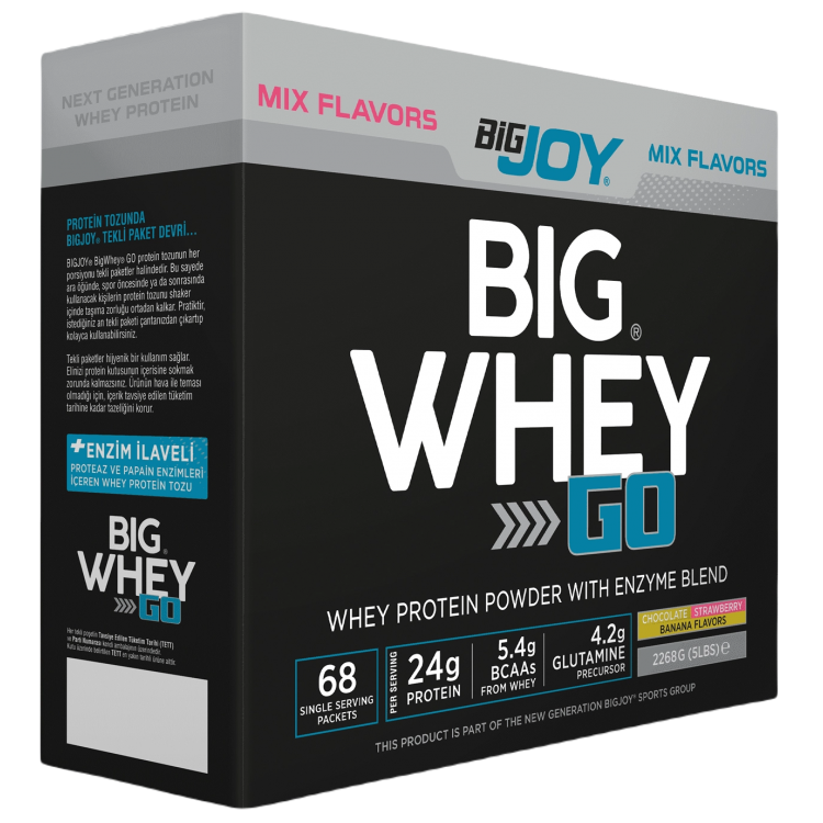 BİG JOY BİG WHEY GO 2244 GR - 68 PAKET