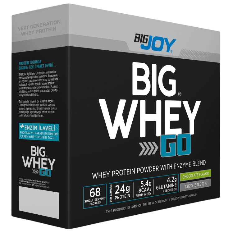 BİG JOY BİG WHEY GO 2244 GR - 68 PAKET