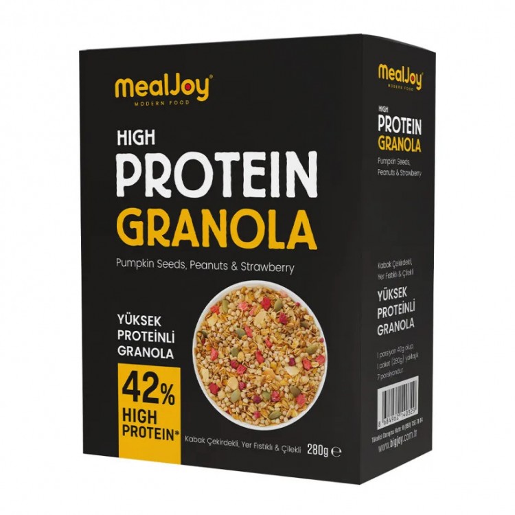 MEAL JOY YÜKSEK PROTEİNLİ GRANOLA 350 GR MEAL JOY YÜKSEK PROTEİNLİ GRANOLA 350 GR