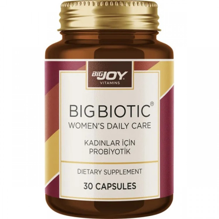 BİG JOY VİTAMİNS WOMENS BİGBİOTİC 30 KAPSÜL