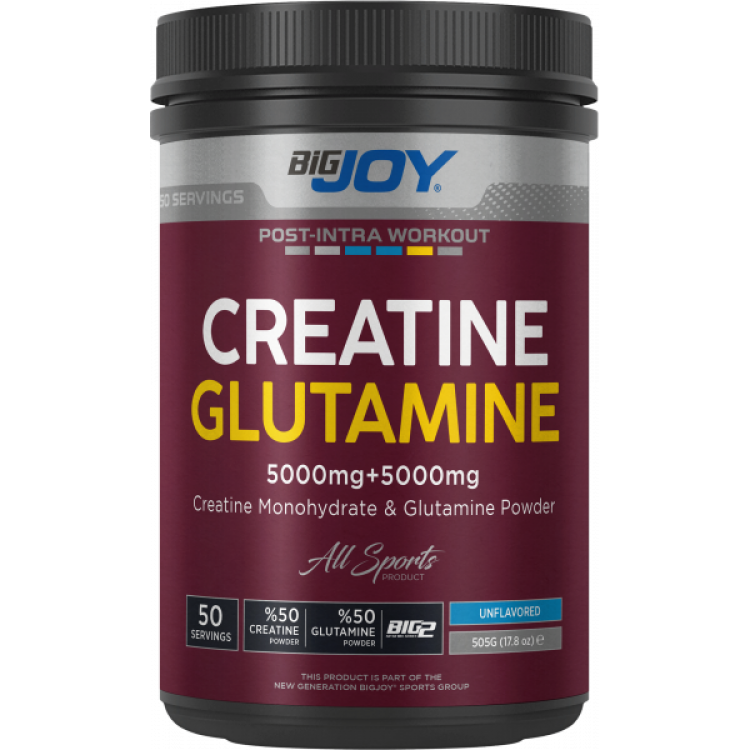 BİG JOY BİG2 CREATİNE + GLUTAMİNE 505 GR