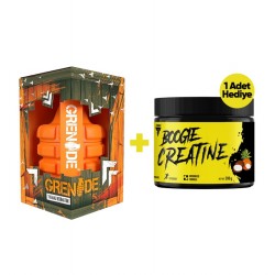 GRENADE THERMO DETONATOR 100 KAPSÜL + TREC BOOGİEMAN CREATINE 300 GR